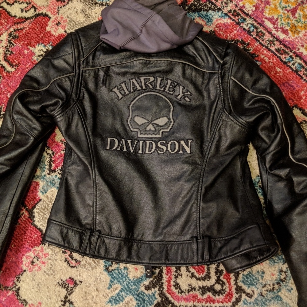 3-in1 Leather Harley Davidson Willie G Jacket EUD